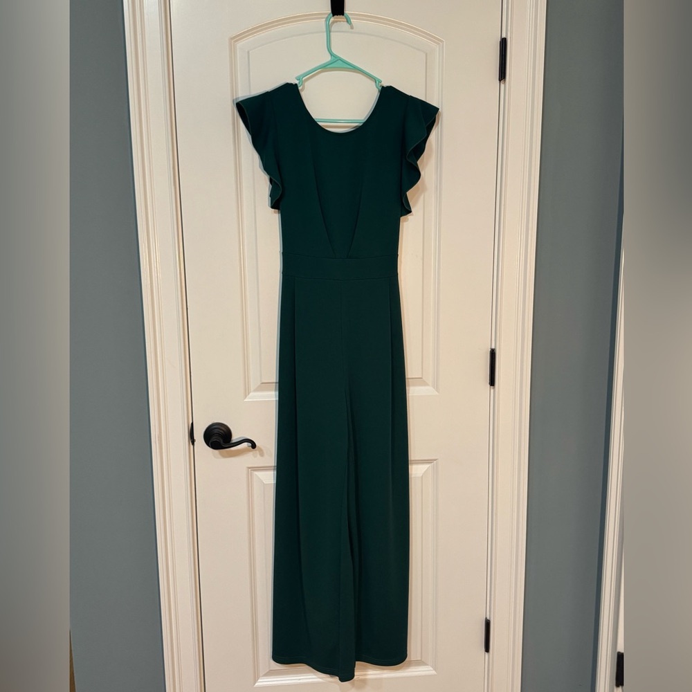 Elegant Green Women's Jumpsuit